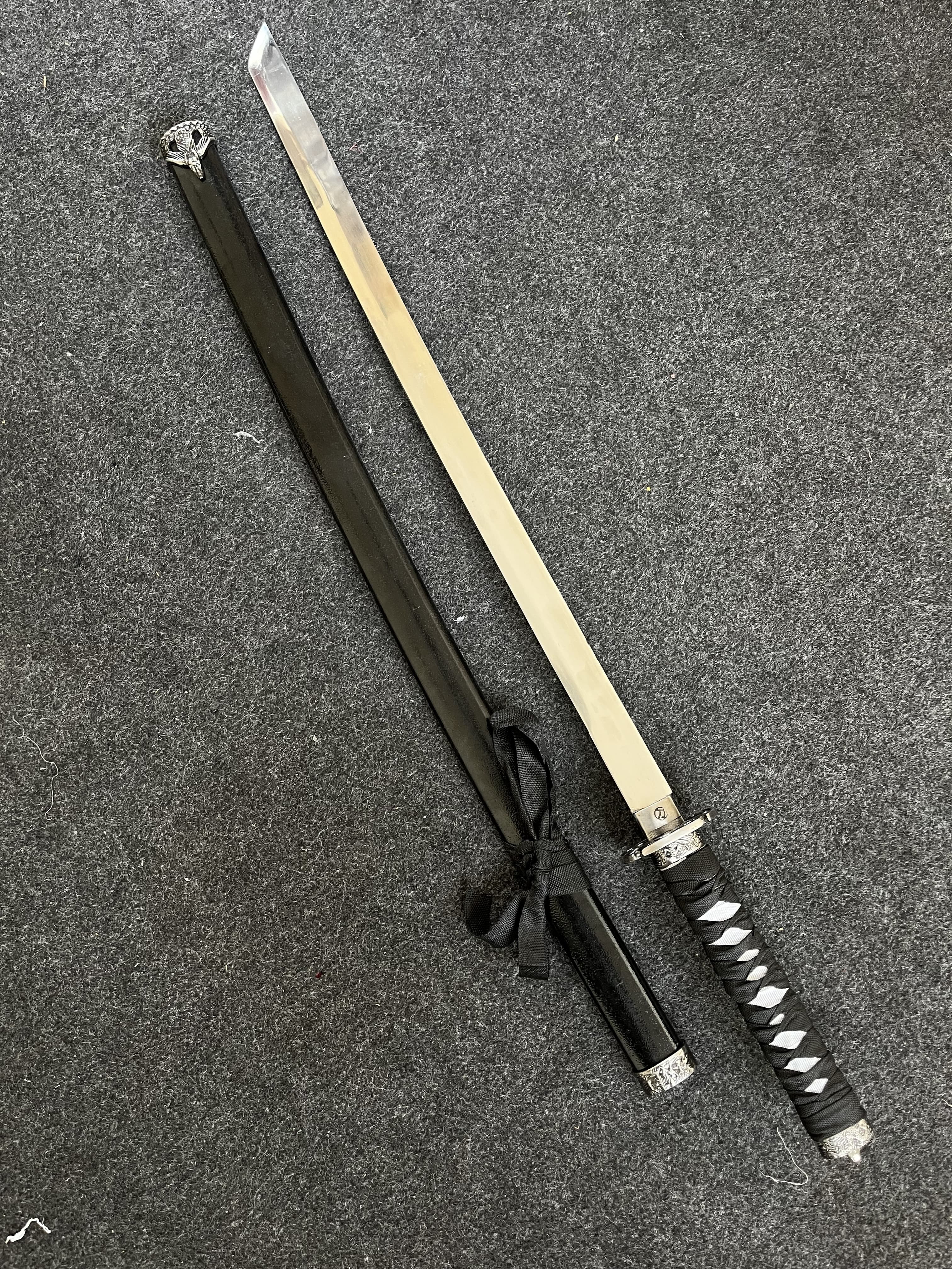 Black katana