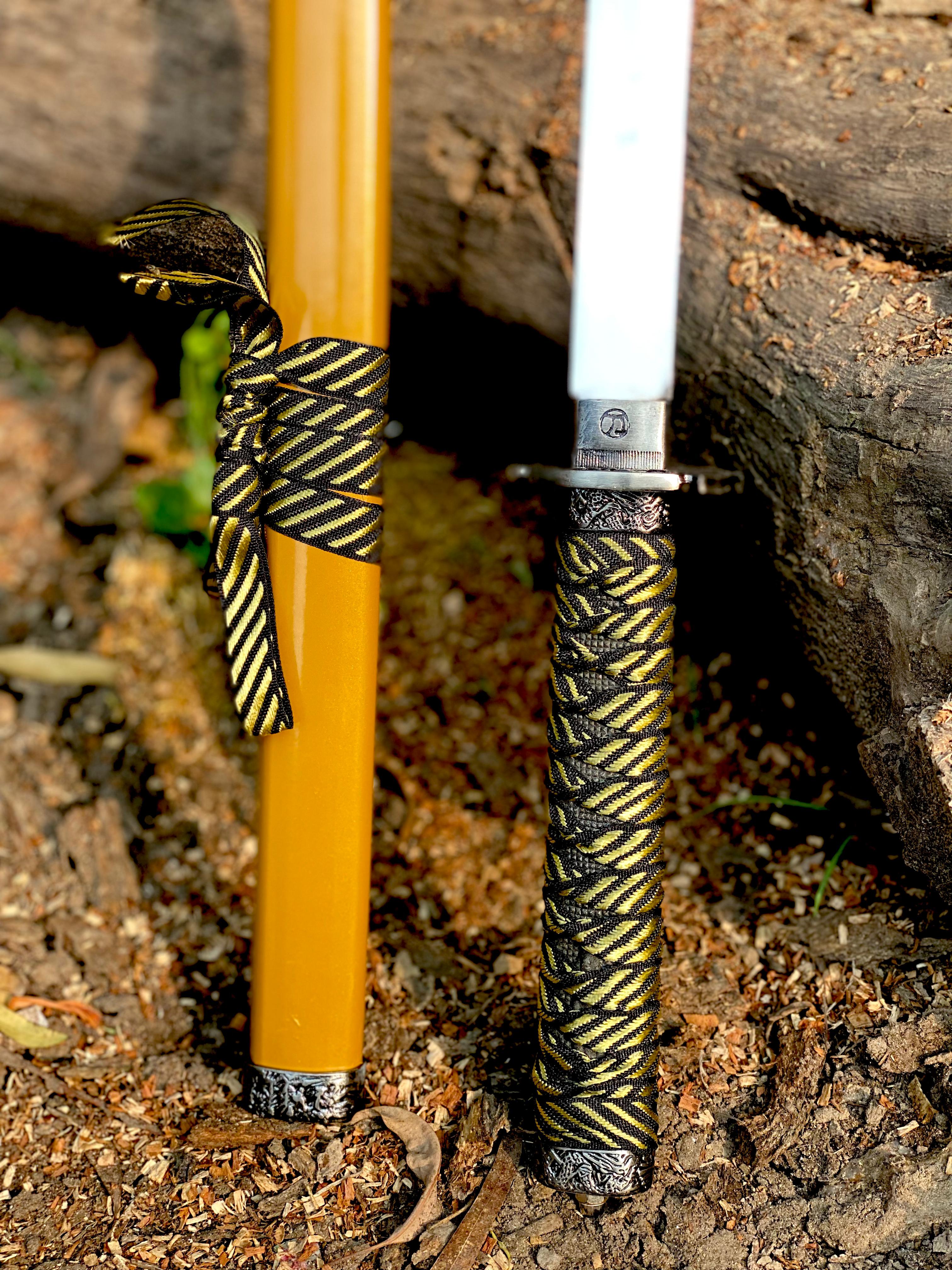 Yellow katana