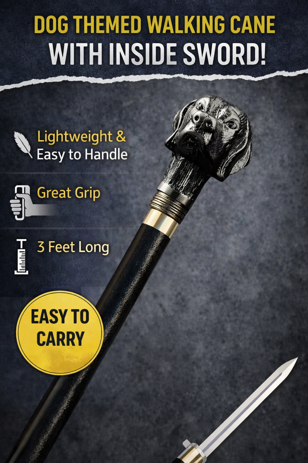 Cane Stick sword